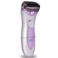Electric Shaver for Women, Cordless Waterproof Personal Razor Remover Shavers Trimmer Kit for Ladys Legs Face Facial Hair Bikini Area Armpit Body, Purple